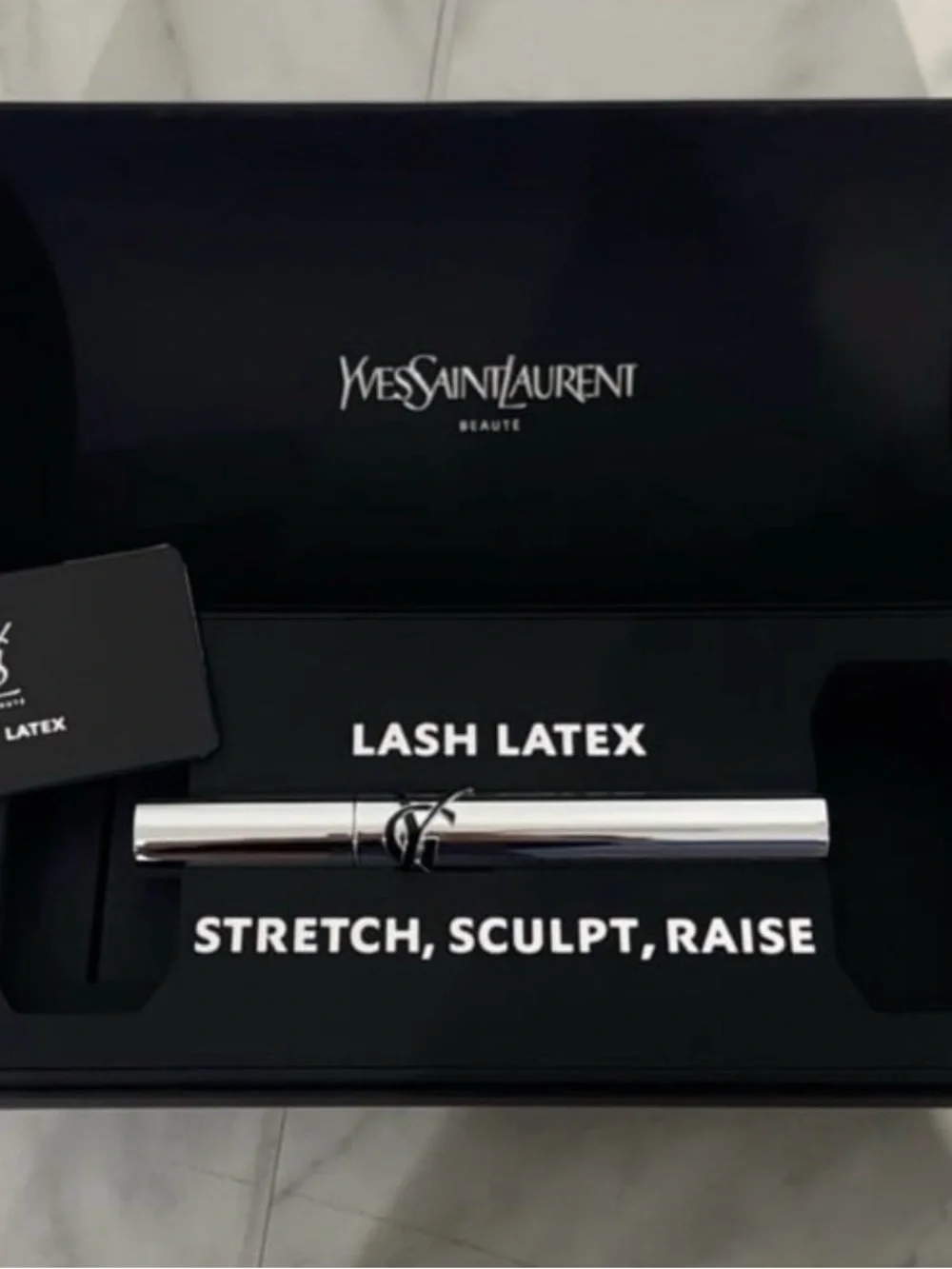 YSL lash clash and Lash Latex mascaras, Mirror & exclusive PR box-NEW!